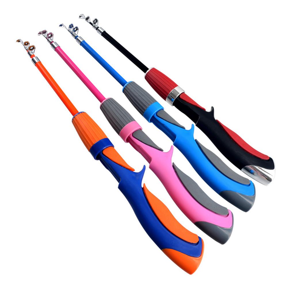 Kids Fishing Pole Portable Telescopic Fishing Rod Set With Spincast Fishing Reel Tackle Box For Boys Girls