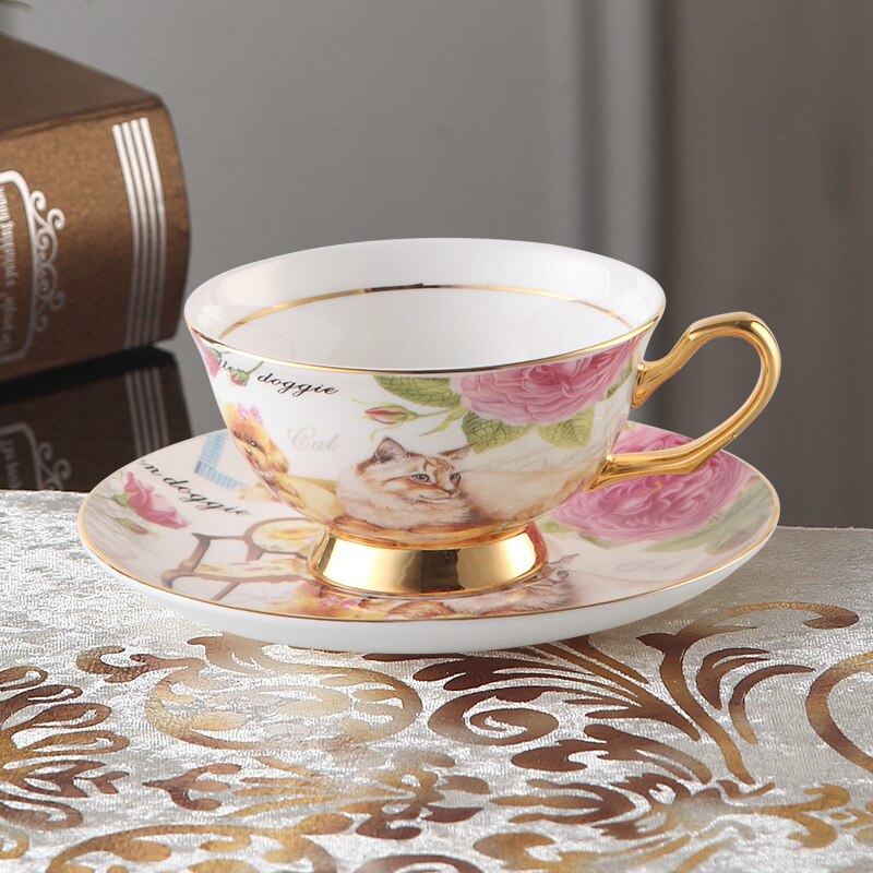 Tasse de thé noir britannique Royal en porcelaine de , tasse à café luxueuse en céramique: 11