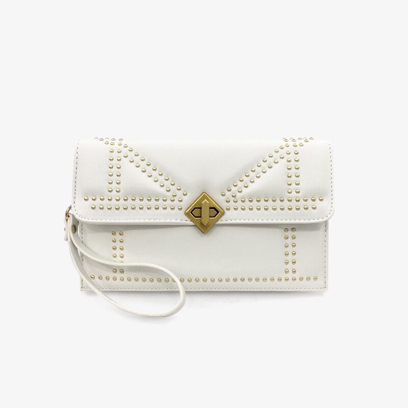 Mode Crossbody Schoudertassen Voor Vrouwen Luxe Tas Dames Avond Bericht Handtassen Zwart Wit Kaki B323: B323 white