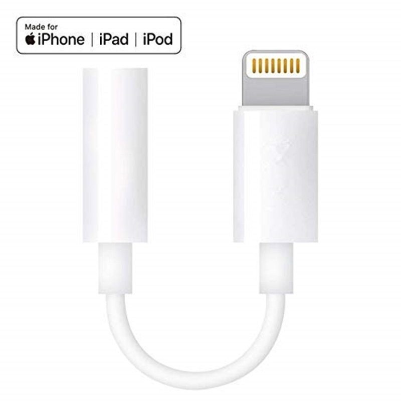 Bliksem Naar 3.5Mm Headphone Jack Audio Kabel Adapter Voor Iphone 11 12 Pro Max Xs Xr X 12 Mini aux Splitter Oortelefoon Converter