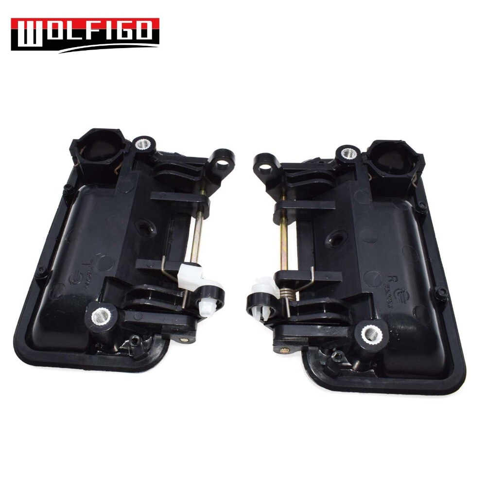 WOLFIGO Exterior Outside Front Left Right Door Handle Fit Suzuki Swift Geo Metro 1989-1994 8282060B025PK, 8281060B025PK