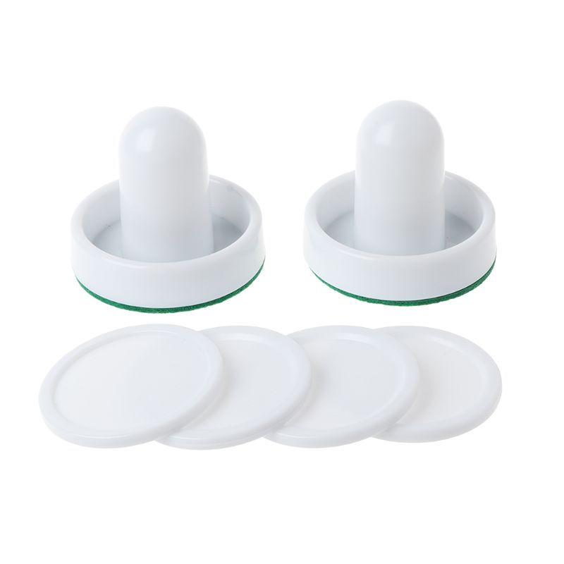 White air jääkiekko tarvikkeet 50mm maalivahtia ja 60mm kiekkoa huopa työntönuija aikuisten pöytäpelit viihdyttävät lelut