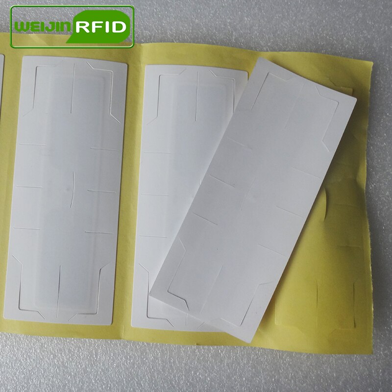 Etiqueta RFID UHF pegatina vehículo parabrisas EPC 6C 915m 868m 860-960M Alien Higgs3 anti-rasgado adhesivo pasivo imprimible Etiqueta RFID