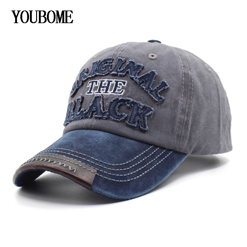 YOUBOME Baseball Kappe Frauen Hüte Für Männer Trucker Hysterese Kappen Männlichen Jahrgang Stickerei Casquette Knochen Schwarz Papa Hütte Kappen