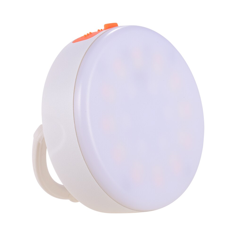 Mini RGB LED Fill studio selfie Light photo Photography lighting Lamp Multi-functional Superbright 3200K-6500K Built-in Battery: White