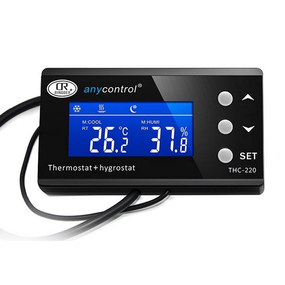 KT4000 Digitale Thermostat Aquarium Thermostat Haustier zeitliche Koordinierung Buchse Temperatur Regler Wasserdicht 2 Bühne Heizung Kühlung Modus