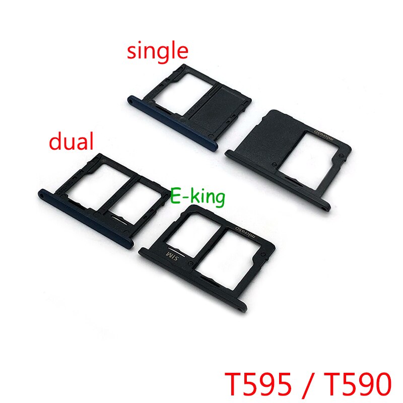 Ranura para tarjeta Sim para Samsung Galaxy Tab T285, A2, T595, T590, SM-T595C, SM-T590C, soporte para bandeja, lector de tarjetas Sim