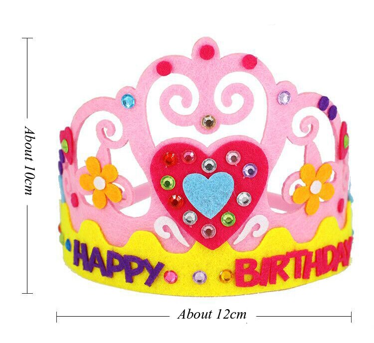 Kreative DIY Handwerk Spielzeug Pailletten Crown Blume Stern Muster Kindergarten Kunst EVA Schaum Papier Spielzeug Für Kinder Party Dekoration