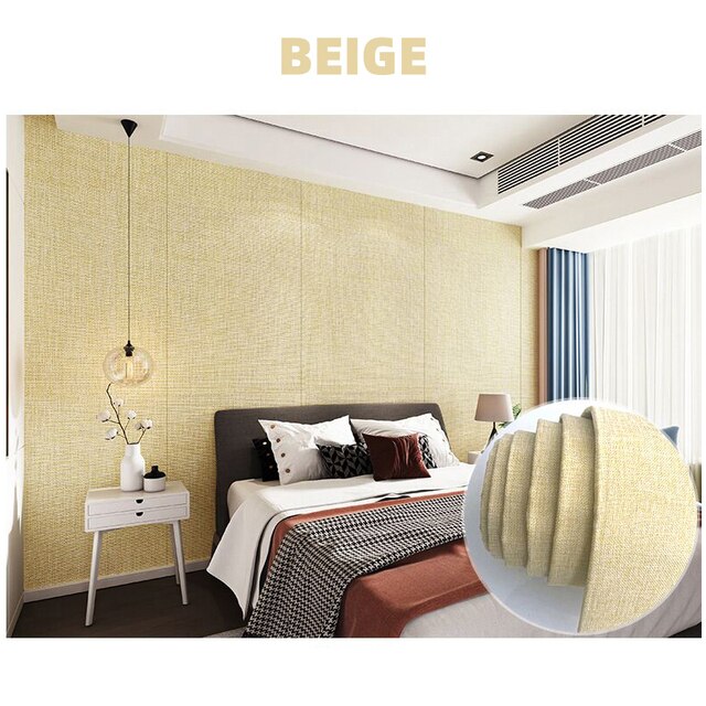 Soft Wall Panel Self-adhesive Wall Cloth Soft Package Decoration 3D Wallpaper Hotel TV Background Bedroom Wall Stickers: 03