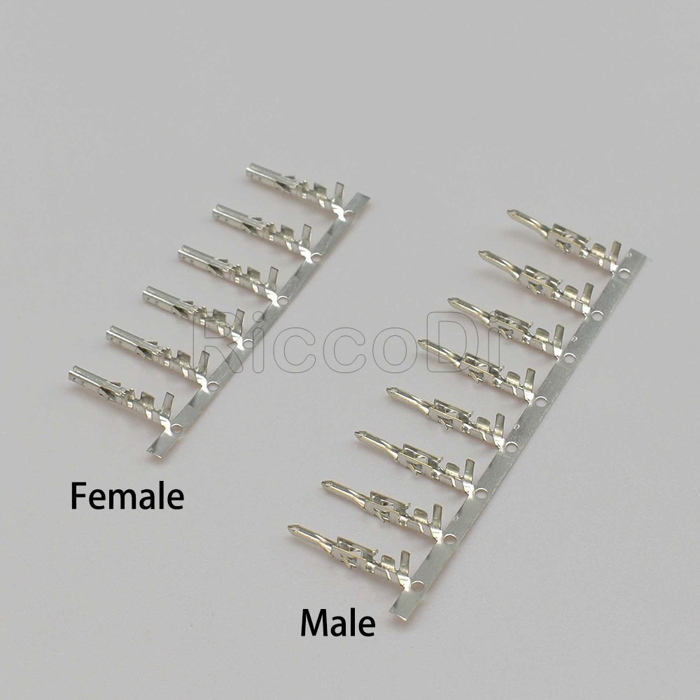 100 Stks/partij 5557 5559 Mm Automotive Kabelboom Connector Terminal