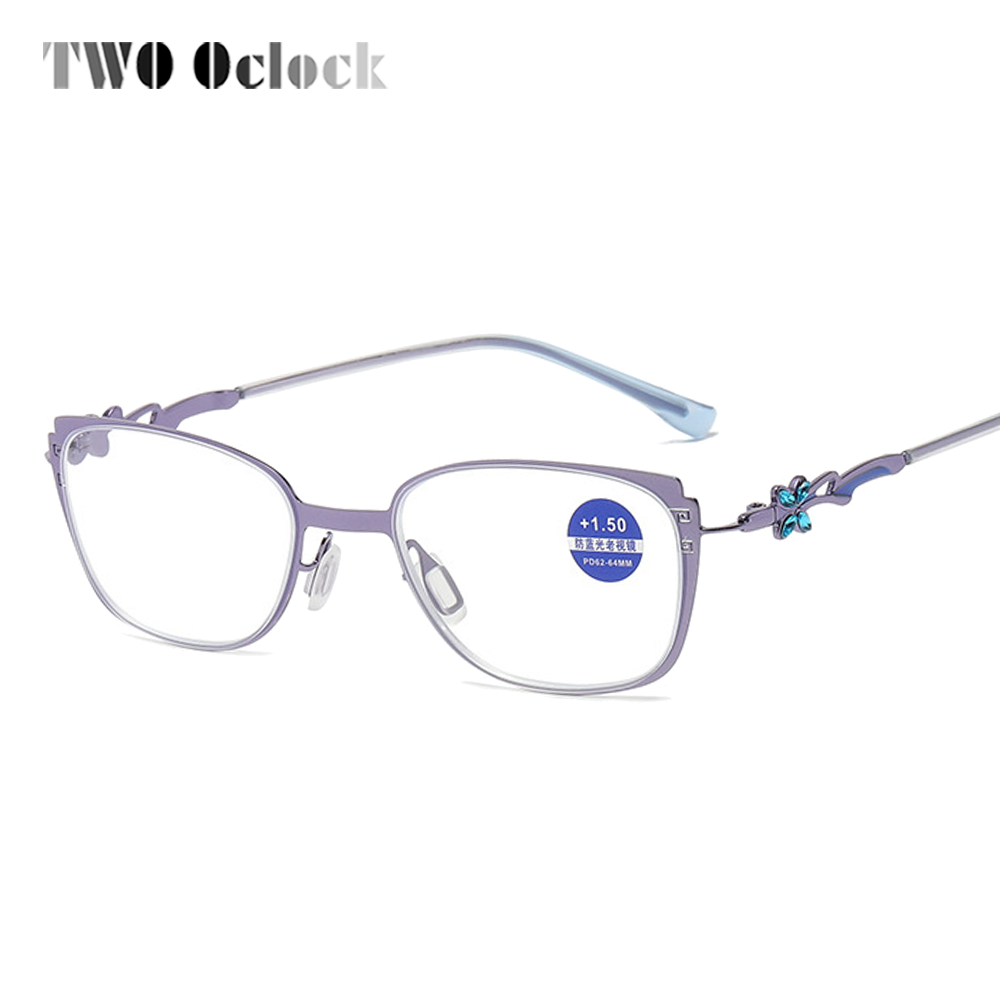 Gafas de lectura para mujer, lentes ópticas para presbicia, ordenador, gafas graduadas de grado de aumento, gafas de grau feminino
