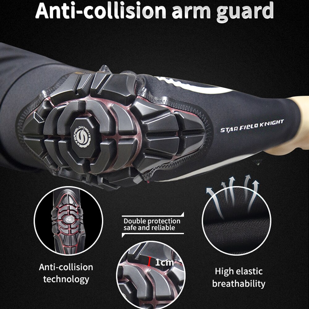 Motorcycle/Motocross Racing Elbow Pads Elastic Arm Sleeve Crashproof Honeycomb Elbow Support Elbow Protector Guard Sport Safety