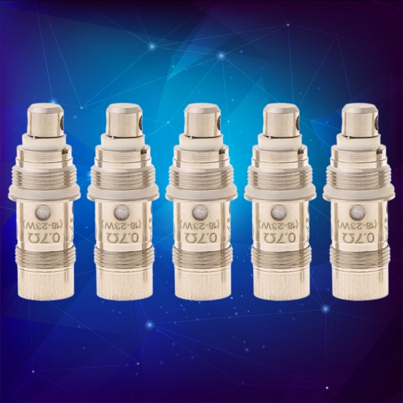 Kx4a 5 /box replacement atomizer coil heads bvc coils 0,4 ohm 0,7 ohm for r 2s tanks