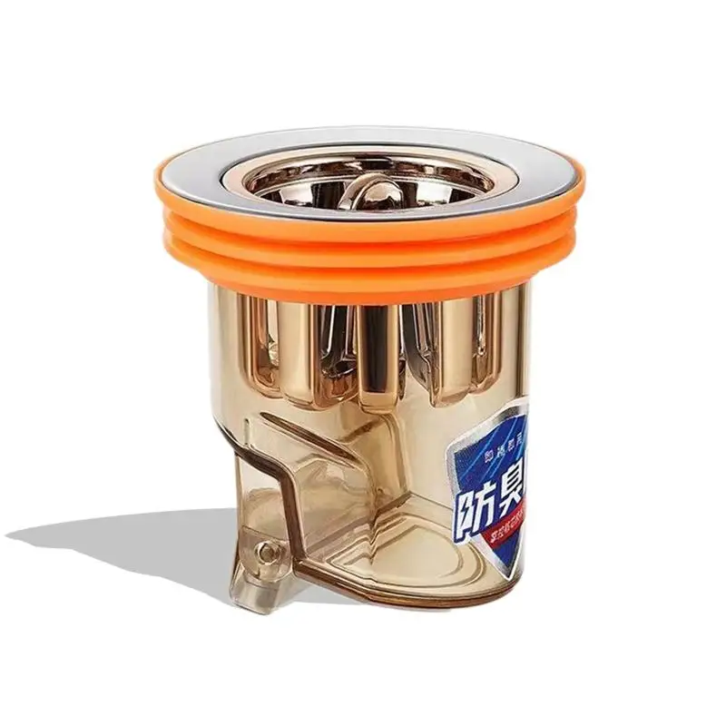 4 Stuks Riool Kern Anti Geur Afvoer, Universele Siliconen Afvoerputje Deodorant, Anti-verstopping Vloer Afvoer Zeef, Geschikt voor Badkamer, Keuken, Hotel, Toilet, Wasmachinehuis
