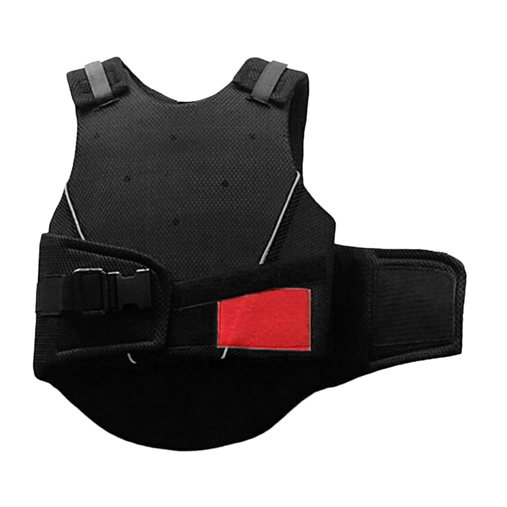 Adjustable Equestrian Horse Riding Vest Protective Waistcoat Body Protector Guard for Kids 3 Size Options