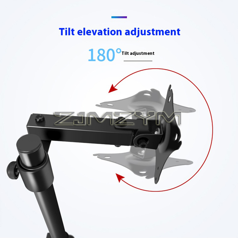 Single Monitor Bracket 14 To 27 Inches Screen Computer Desk Mount Stand Adjustable Monitor Arm Screen Holder