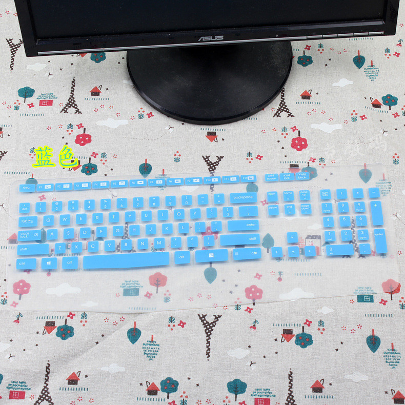 Espl Keyboard Cover For Logitech k345 MK345 keyboard protective film wireless keyboard cover soft silicone dustproof film