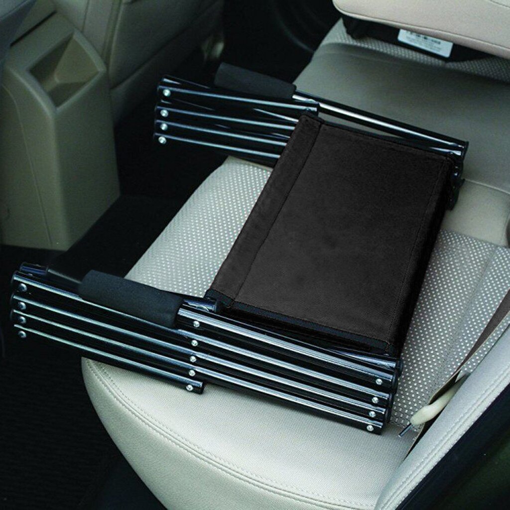 Pet Dogs Training Behaviour Aids Pet Dogs Cats Folding Car Dog Steps Stairs Lightweight Portable Rustproof Metal Frame 4 Step