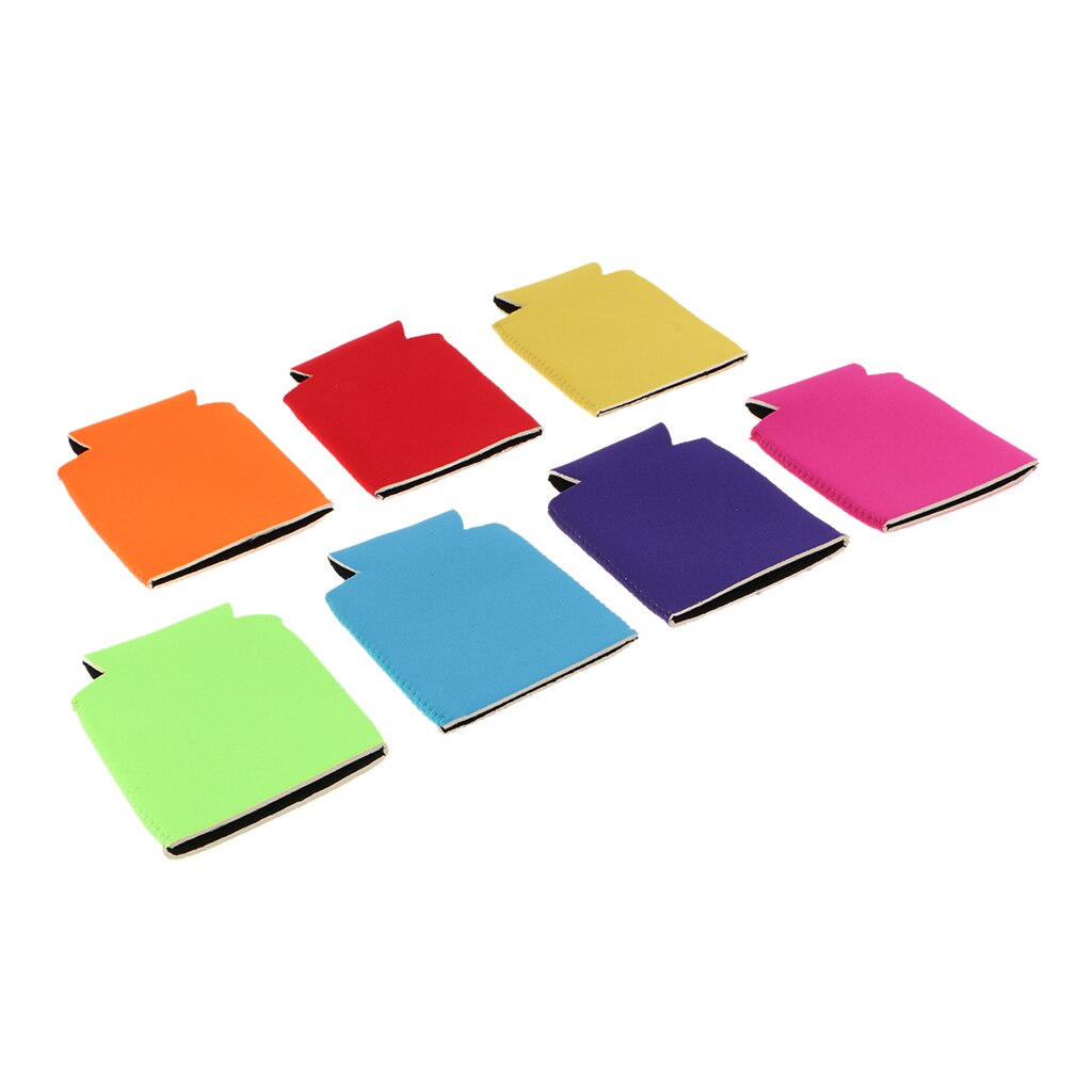 7 Sets Flessen Drankjes Beers Cooler Mouwen Neopreen Chilling Geïsoleerde Houder Case Huwelijksgeschenken Partij Gunst