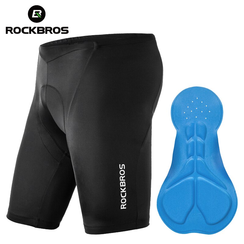 Rockbros Coolmax 3D Gewatteerde Fietsbroek Shockproof Mtb Fiets Shorts Racefiets Shorts Ropa Ciclismo Panty Voor Man Vrouwen