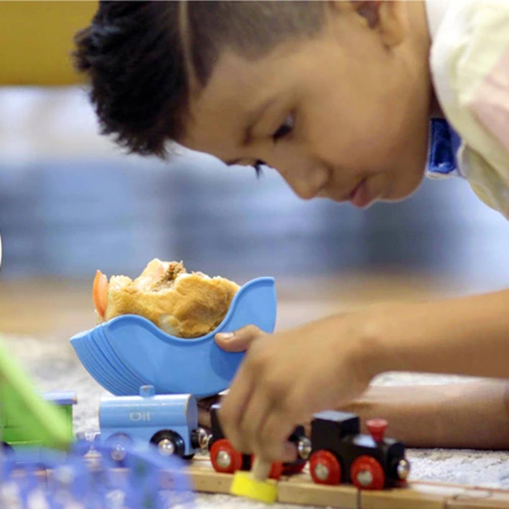 Burger Buddy Burger Fixed Box Sandwich Storage Hamburger Silicone Shelf Hamburger Box