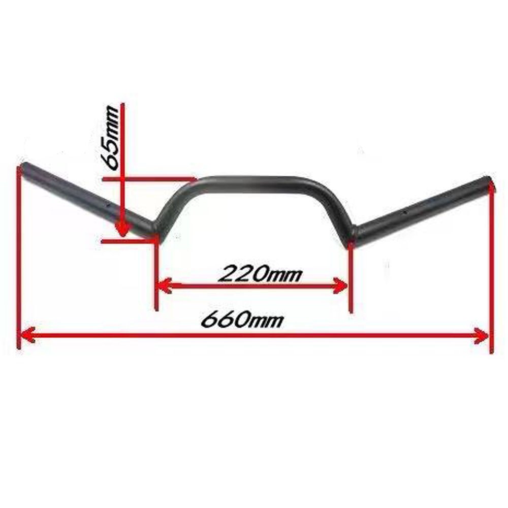 Motorcycle Stuur Hand Vet Handvat Bar Voor Super Soco Tc Ts Tcmax