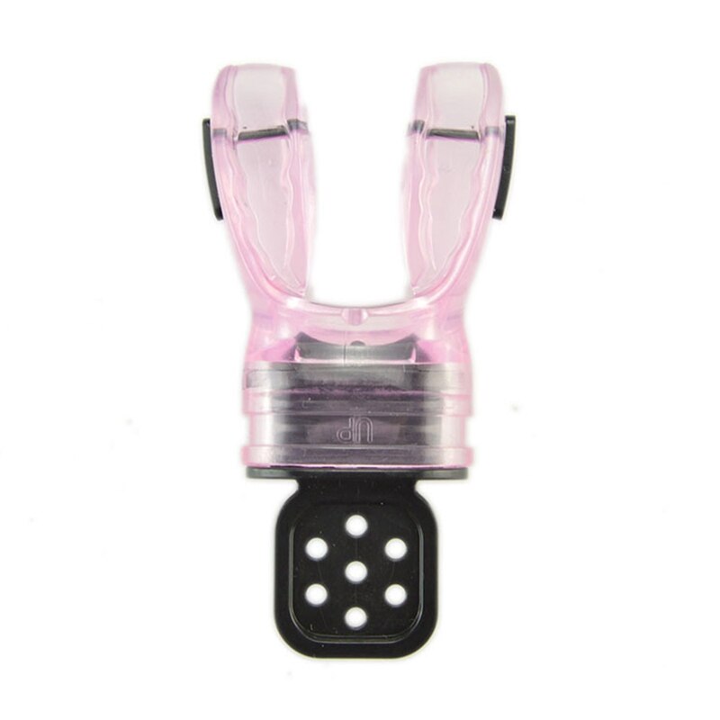 KEEP DIVING Universal Scuba Snorkel Regulator Diving Mouthpiece Anti Safety TPE Underwater Dive Breathe Tube: pink