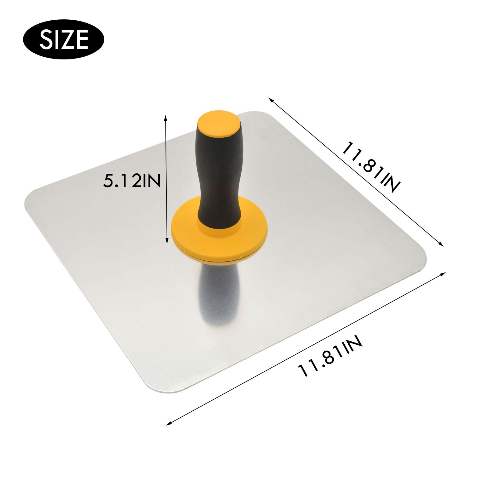 Budowa gorący aluminium wykończenie rzemieślnik kielnia moździerz deska tynkarska narzędzie uchwyt farby z lekkim uchwytem