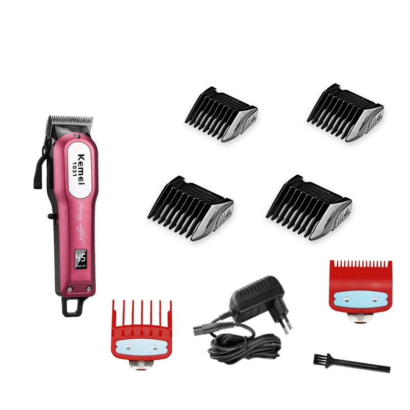 Cord/cordless hair clipper rechargeable hair trimmer for men electric cutter hair cutting machine hair cut barber