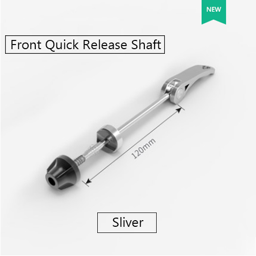 Wheel Hub Quick Release QR Front Rear Axle Skewer Bicycle Skewers Ultralight Quick Release Skewers for MTB Road Bike: Sliver-F