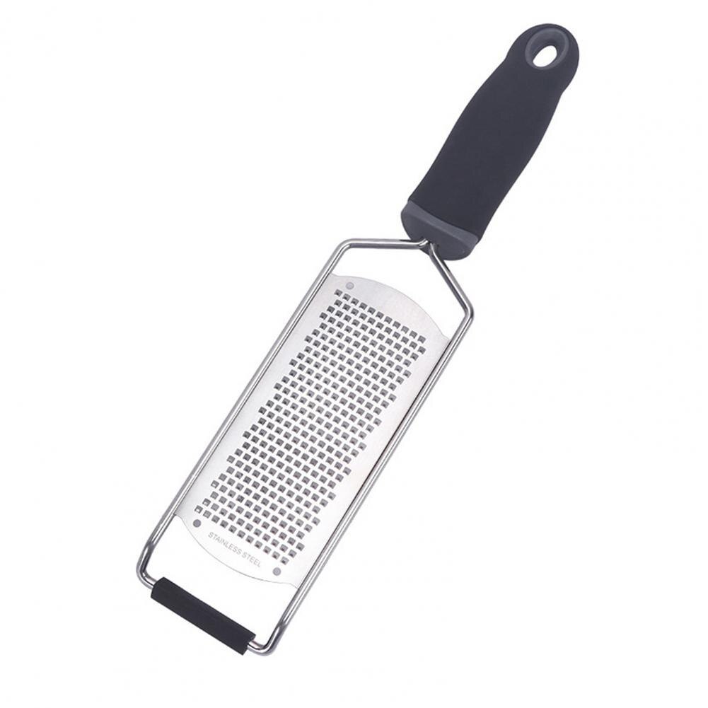 Multi-use Stainless Steel Corrosion Resistant Citrus Lemon Zester Grater for Kitchen:  Black