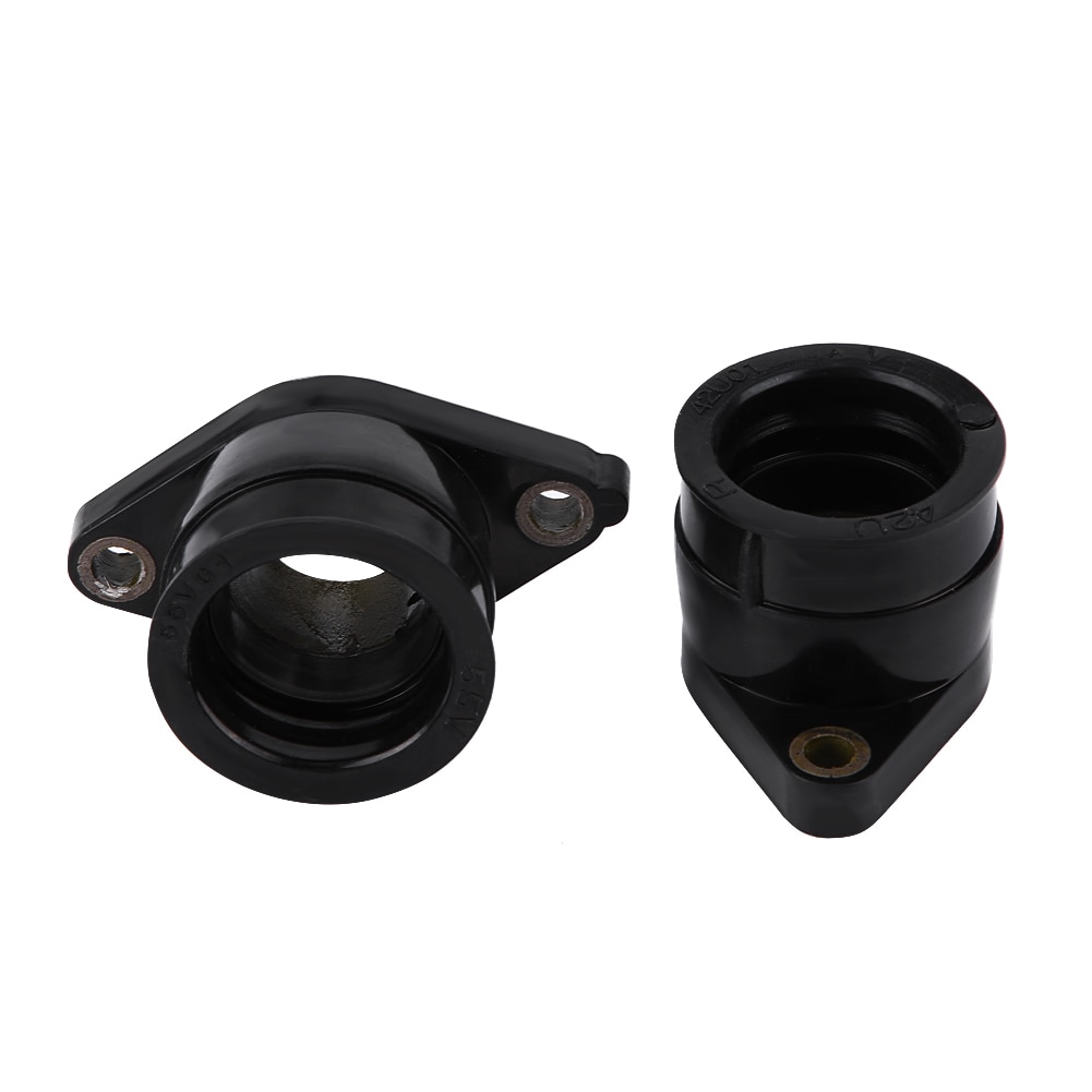 2 piezas de carburador Carb colector de admisión de arranque directo piezas del mercado de accesorios para Yamaha TT350 86-87 XT350 85- 00 42U-13596-01-00