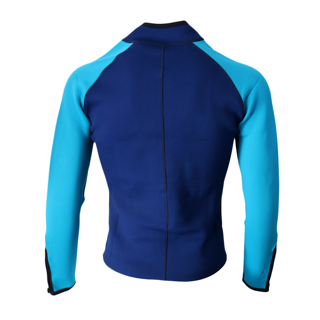 2mm Mannen Neopreen Scuba Duiken Jasje Wetsuit UV Beschermen Badpak Swim Surf Top Duiken Jas Surfen Wetsuit