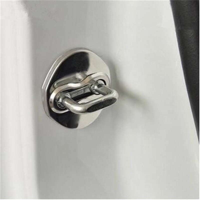 Car Accessories Door Lock Anti Rust Cover For Mitsubishi ASX Outlander Lancer Colt Evolution Pajero Eclipse Cross Grandis Zinger