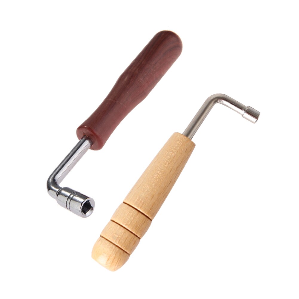 Durable Lyre Harp Tuning Wrench Multi-function Lyre Harp Tuning Hammer L-shape Square Wrench Tuner Spanner Repair Instrument