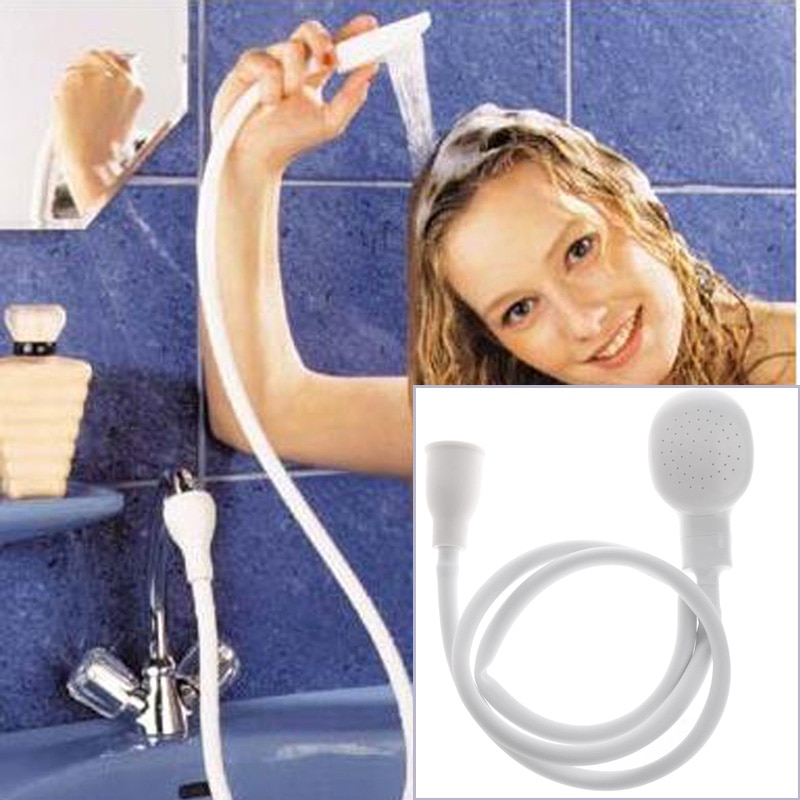 Ducha de perro cabezal de ducha para lavabo manguera fregadero lavado de pelo Baño de mascotas herramienta Flexible
