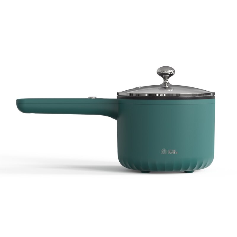 1.2l elektrisk kokgryta multispis hotpot stekpanna elektrisk gryta matlagningsmaskin hushålls mat ångkokare non-stick 300w/600w: Standard-