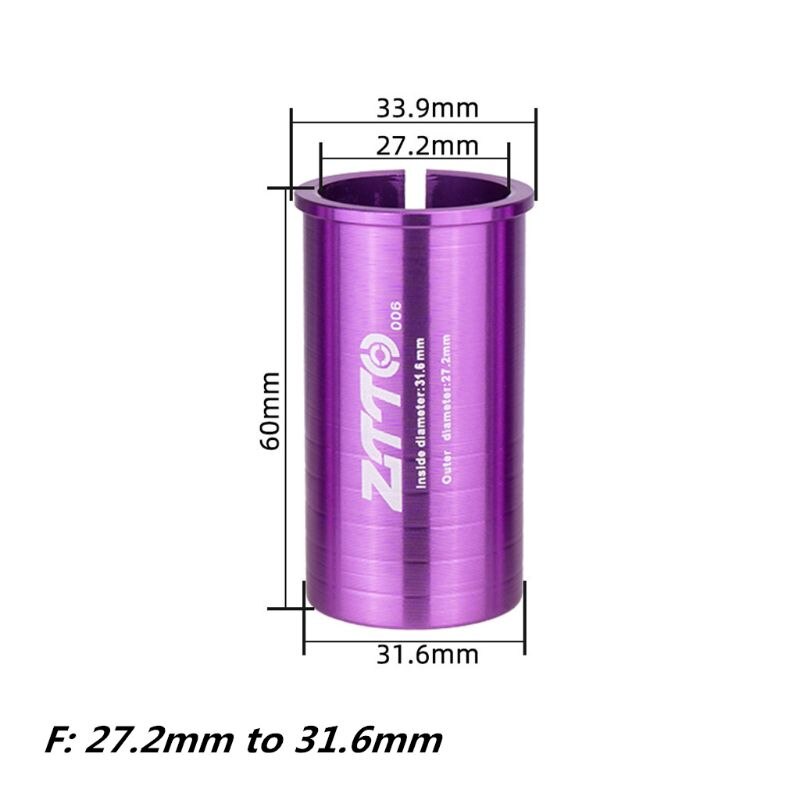 Aluminum Alloy Bicycle Seatpost Sleeve Convert Seat Post Tube Conversion Adapter MTB Road Bike Cycling Accessories