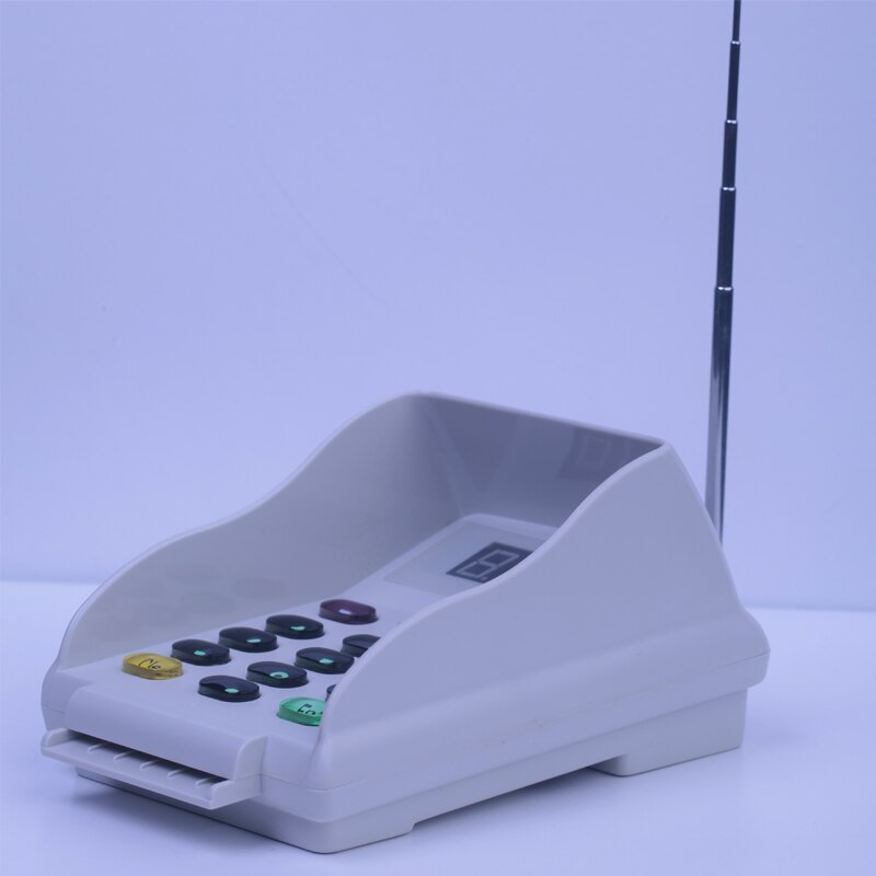 Mindewin Wireless Calling System Waterproof LED Electronic Number Display M-R-2 And Smart Wireless Calling Keyboard M-T-2