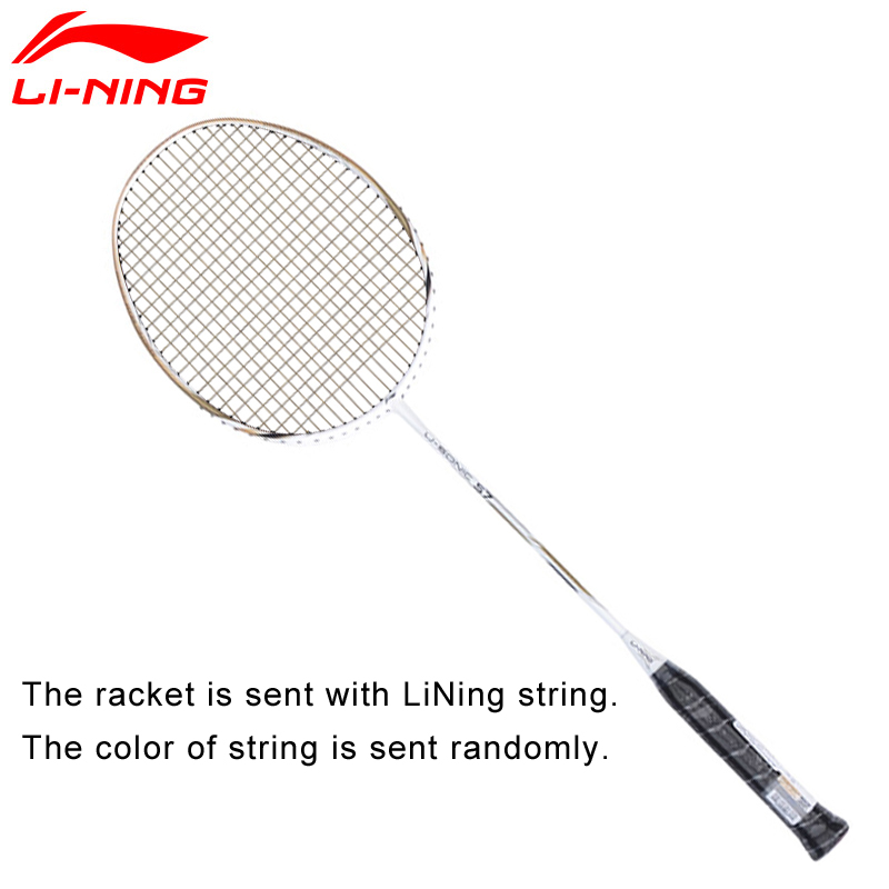 Li-Ning U-Sonic 57 Badminton Rackets With String Carbon Fiber LiNing Rackets AYPM232 ZYF213