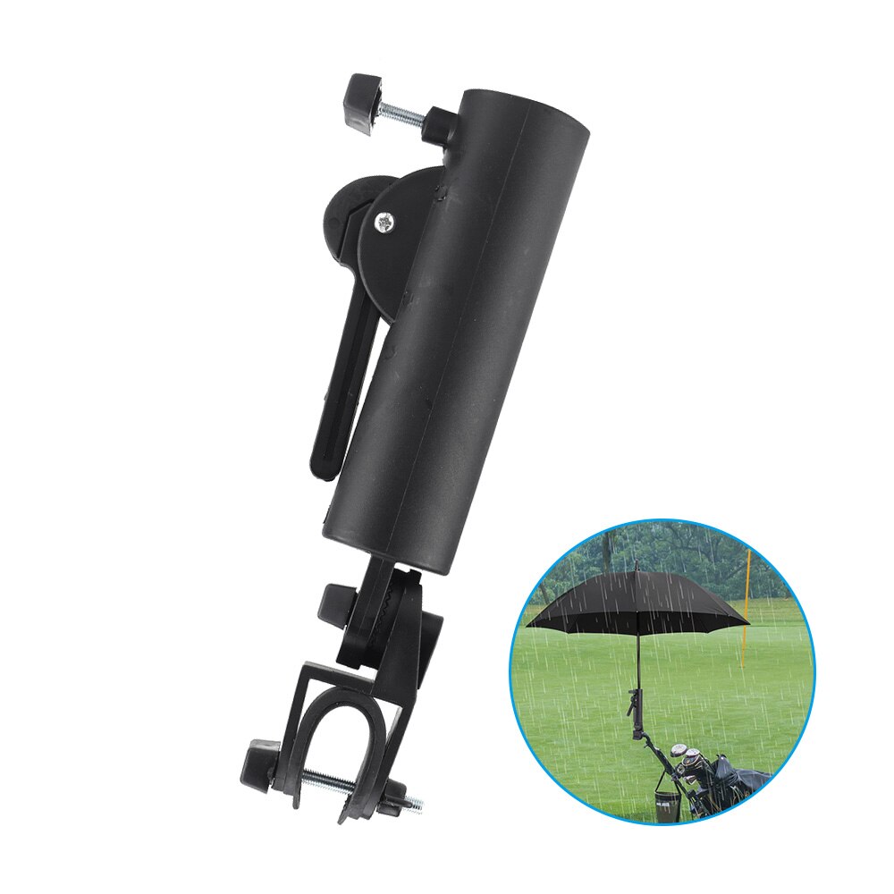 Golf paraplyholder golfvogn paraplyholder dobbelt lås stik stativ lås paraply stativ paraply