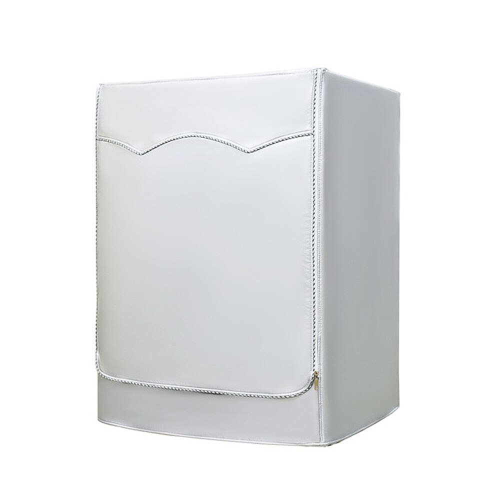 Volledig Automatische Roller Wasmachine Zonnebrandcrème Wasmachine Waterdichte Cover Droger Polyester Silver Stofdicht Wasmachine Cover: A / XL
