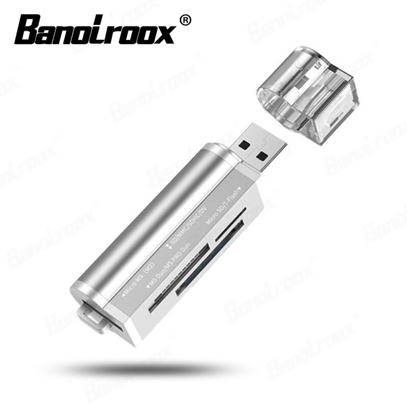 assurance Card Reader for Micro SD card TF M2 MMC MS PRO DUO usb SD Adapter 4 in 1 Micro USB 2.0 Memory Card Reader