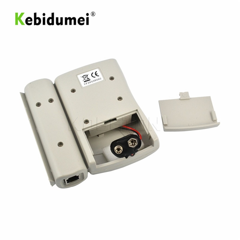 Kebidumei-probador de Cable lan RJ45, probador de Cable de red RJ45, RJ11, RJ12, CAT5, UTP, LAN, herramienta de Red