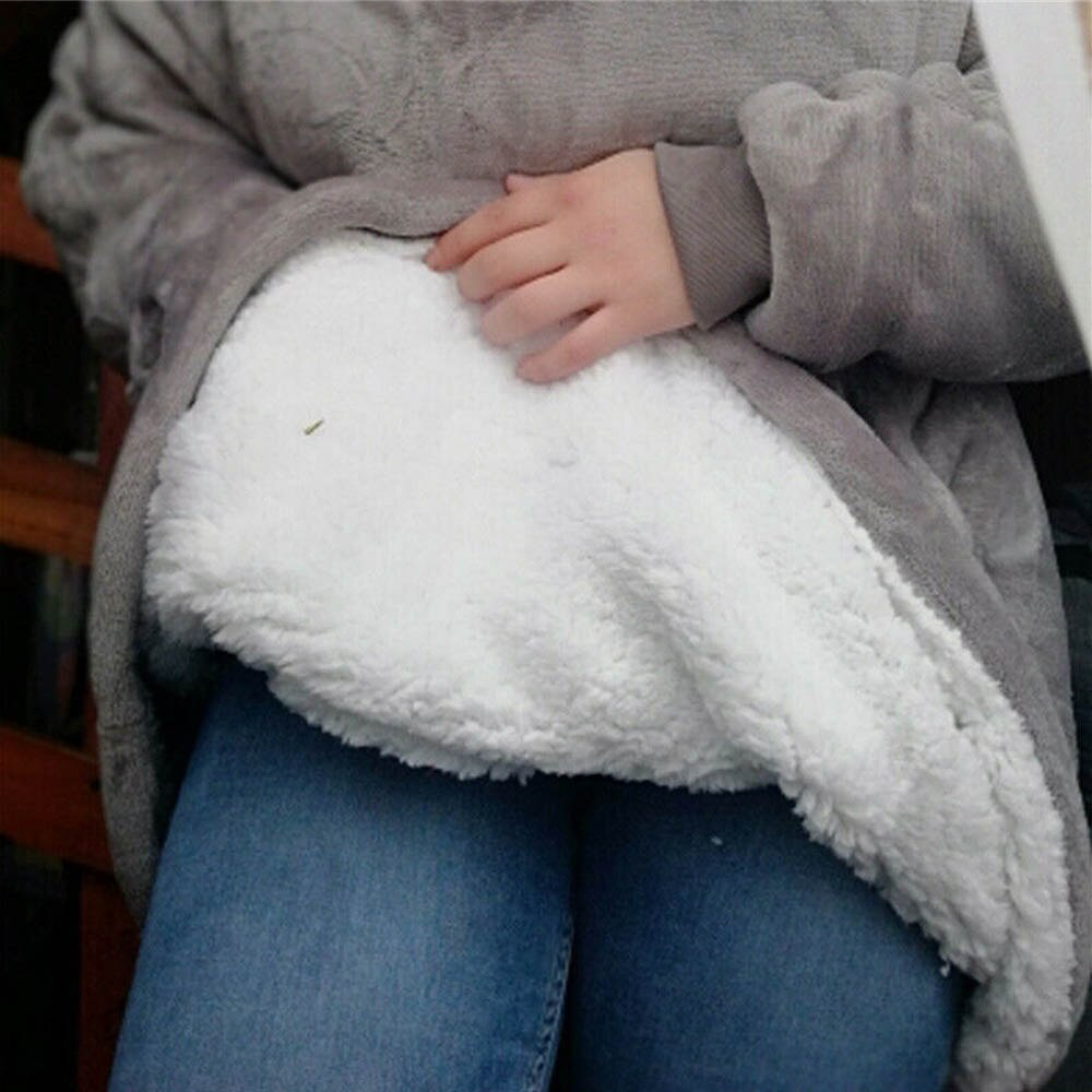 Blanket Hoodie Soft&Warm Coat Wear Oversized Sweatshirt