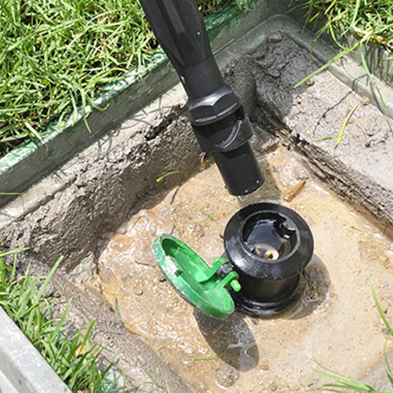 3/4 "1" Buitendraad Snelle Waterinlaatklep Snelkoppelklep Tuin Gazon Irrigatie Auto Wassen Plastic Brandkraan Apparatuur