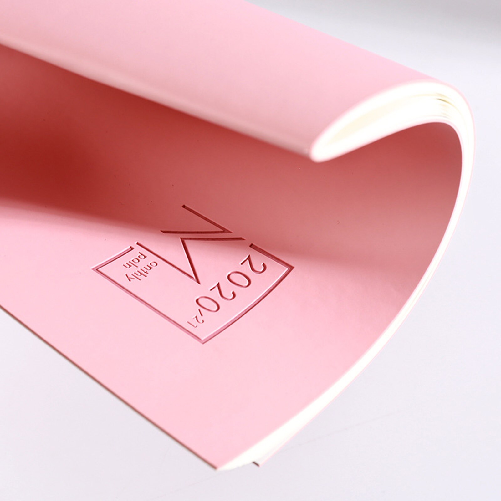 Solid Color 2022 Planner Notebook Agenda Daily Weekly Monthly Journal A5 Meeting Book Girl School Supplies Stationery