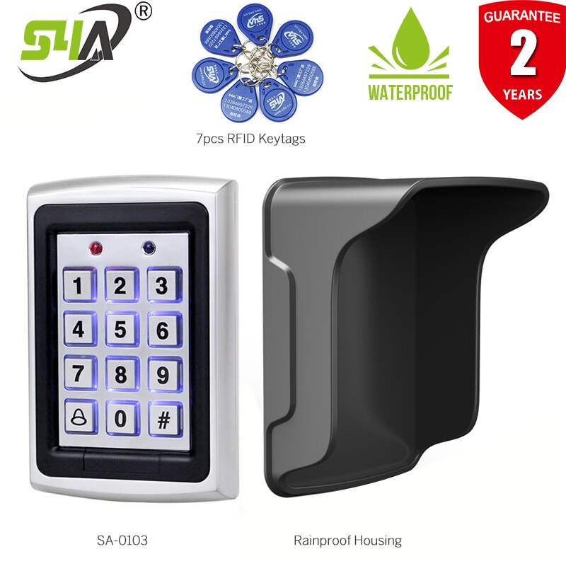 rfid access controller with rainproof housing tags cards open the door For Entry Security System