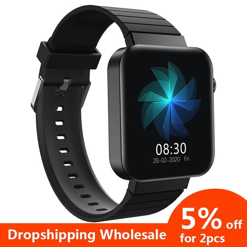 Mi5 Smart Watch Smartwatch Full Touch Screen Men Women Sport Bluetooth 5.0 Zinc Alloy Fitness IP67 Smart Watch