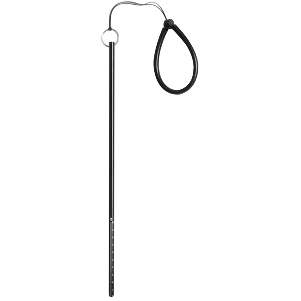Tige de plongée sous-marine de bâton de homard d'alliage d'aluminium de pointeur de plongée avec la lanière et la: Black